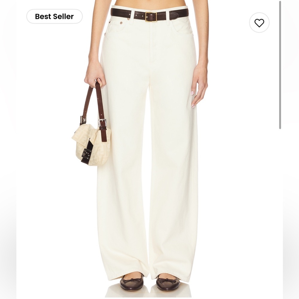 BNWT Agolde Low Slung Baggy Jeans - Solar